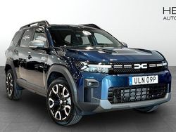 Blå (blue) Ny 2025 Dacia Bigster Journey SUV | 364 900 kr (Marknadspris)