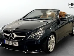 Svart (black) Begagnad 2014 Mercedes E300 Cab | 329 900 kr