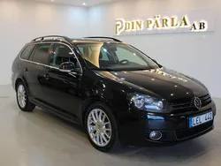 Svart Begagnad 2011 VW Golf VI GT Kombi | 84 900 kr (Marknadspris)