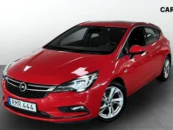 Röd Begagnad 2017 Opel Astra Dynamic Halvkombi | 99 000 kr (Marknadspris)