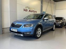 Blå Begagnad 2015 Skoda Octavia Scout Kombi | 119 900 kr (Bra pris)