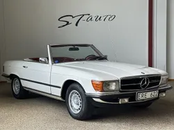 Vit Begagnad 1972 Mercedes SL350 Cab | 339 900 kr