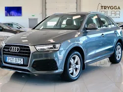 Grå Begagnad 2017 Audi Q3 Design SUV | 189 000 kr (Marknadspris)