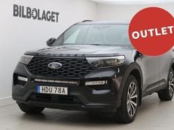 Svart Begagnad 2021 Ford Explorer ST-Line SUV | 389 500 kr (Superpris)