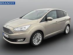Grå Begagnad 2017 Ford C-MAX Titanium Minibuss | 99 900 kr (Marknadspris)