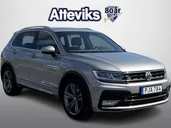 Silver Begagnad 2017 VW Tiguan R-line SUV | 239 000 kr (Marknadspris)