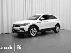 Vit (pure white) Begagnad 2021 VW Tiguan SUV | 279 500 kr (Bra pris)