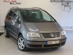 Ljusgrå (grå) Begagnad 2007 VW Sharan Freestyle Minibuss | 39 900 kr