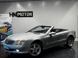 Silver Begagnad 2002 Mercedes SL500 Cab | 179 900 kr (Marknadspris)