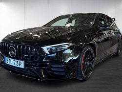 Svart (black) Begagnad 2021 Mercedes A45 AMG AMG Halvkombi | 524 900 kr (Marknadspris)