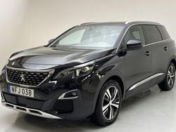 Svart Begagnad 2019 Peugeot 5008 GT-line | 219 000 kr (Marknadspris)