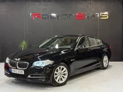 Svart Begagnad 2016 BMW 520 Sedan | 140 000 kr (Bra pris)