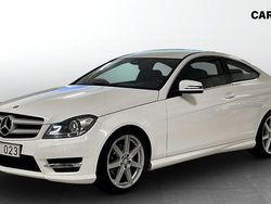 Vit Begagnad 2013 Mercedes C180 AMG Sportkupé | 119 900 kr (Superpris)