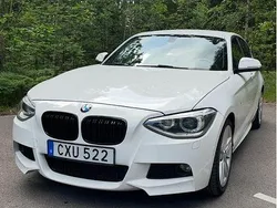 Vit Begagnad 2015 BMW 116 M Sport Halvkombi | 130 000 kr (Marknadspris)