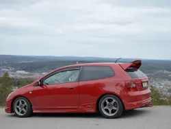 Röd Begagnad 2003 Honda Civic Type R Halvkombi | 149 000 kr