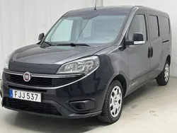 Svart Begagnad 2018 Fiat Doblò Minibuss | 72 800 kr
