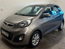 Grå Begagnad 2013 Kia Picanto Halvkombi | 43 900 kr (Marknadspris)