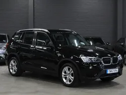 Svart (svart metallic) Begagnad 2015 BMW X3 SUV | 179 900 kr (Bra pris)