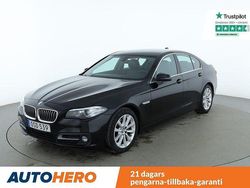 Svart Begagnad 2014 BMW 520 Sedan | 160 000 kr (Marknadspris)