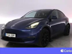 Blå Begagnad 2023 Tesla Model Y Long Range SUV | 409 900 kr (Superpris)