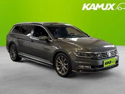 Silver/grå Begagnad 2017 VW Passat R-line Kombi | 239 700 kr (Lite dyr)