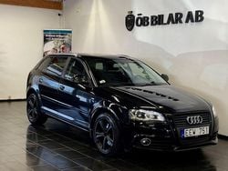 Svart Begagnad 2010 Audi A3 Sportback S-Line Halvkombi | 77 900 kr (Marknadspris)