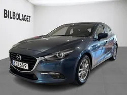 Blå Begagnad 2017 Mazda 3 Inclusive Halvkombi | 149 800 kr (Bra pris)