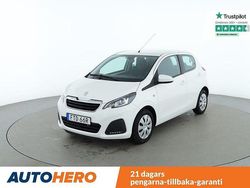 Vit Begagnad 2019 Peugeot 108 Halvkombi | 94 000 kr (Marknadspris)