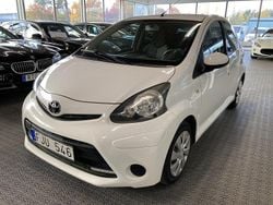 Vit Begagnad 2013 Toyota Aygo Halvkombi | 49 000 kr (Marknadspris)