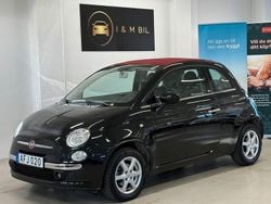 Svart Begagnad 2015 Fiat 500C Cab | 129 900 kr (Marknadspris)