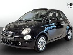 Svart Begagnad 2018 Fiat 500 Lounge Cab | 98 700 kr (Superpris)