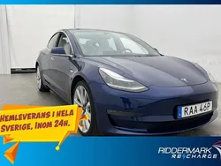 Blå Begagnad 2019 Tesla Model 3 Performance Sedan | 298 900 kr (Marknadspris)