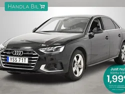 Svart Begagnad 2020 Audi A4 Proline Sedan | 299 900 kr (Marknadspris)