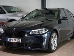 Svart Begagnad 2016 BMW 530 M Sport Kombi | 204 500 kr (Marknadspris)