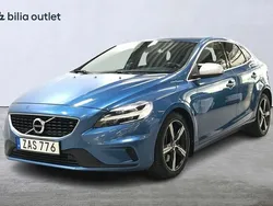 Blå Begagnad 2017 Volvo V40 R-Design Kombi | 214 900 kr (Lite dyr)