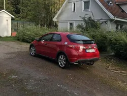 Röd Begagnad 2008 Honda Civic Sport Halvkombi | 23 000 kr (Marknadspris)