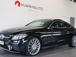 Svart Begagnad 2019 Mercedes C220 AMG line Sportkupé | 359 900 kr (Lite dyr)