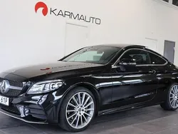 Svart Begagnad 2019 Mercedes C220 AMG line Sportkupé | 359 900 kr (Dyr)