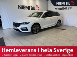 Vit Begagnad 2023 Skoda Octavia RS Kombi | 409 900 kr (Dyr)