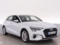 Vit Begagnad 2023 Audi A3 Sportback Halvkombi | 289 000 kr (Marknadspris)