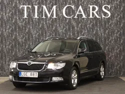 Svart Begagnad 2011 Skoda Superb Elegance Kombi | 59 999 kr (Bra pris)