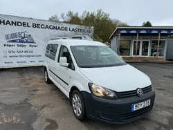 Vit Begagnad 2012 VW Caddy Maxi Minibuss | 93 750 kr (Dyr)
