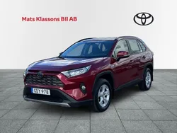 Röd Begagnad 2020 Toyota RAV4 Hybrid Active SUV | 329 000 kr (Marknadspris)