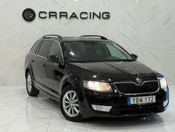 Svart Begagnad 2016 Skoda Octavia Ambition Kombi | 69 900 kr (Marknadspris)