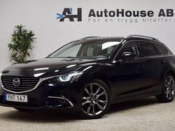 Svart Begagnad 2016 Mazda 6 Kombi | 174 000 kr (Marknadspris)