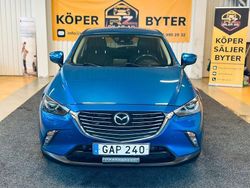Blå Begagnad 2015 Mazda CX-3 SUV | 124 900 kr (Marknadspris)