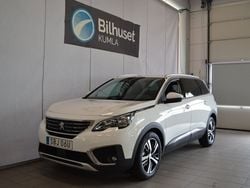Vit Begagnad 2019 Peugeot 5008 Allure Minibuss | 169 000 kr (Bra pris)