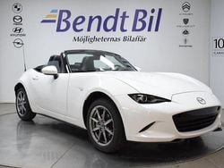 Arctic white Ny 2025 Mazda MX5 Exclusive-Line Cab | 344 500 kr (Bra pris)