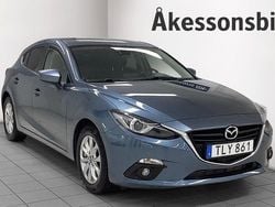 Blå Begagnad 2014 Mazda 3 Vision Kombi | 99 000 kr