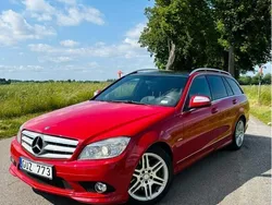 Röd Begagnad 2008 Mercedes C320 Avantgarde Kombi | 85 000 kr (Marknadspris)